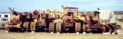 Four Vickers Dozers