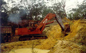Digging Gravel