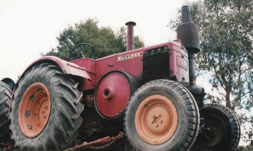 another later model tractor