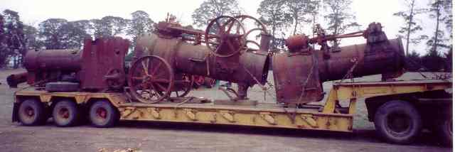 3 Portable Steam Engines